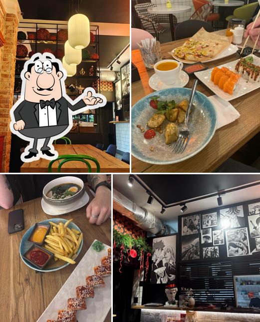 Посмотрите на внутренний интерьер "Sia bar"