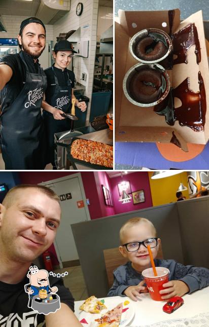 Фото, на котором видны еда и напитки в Додо Пицца