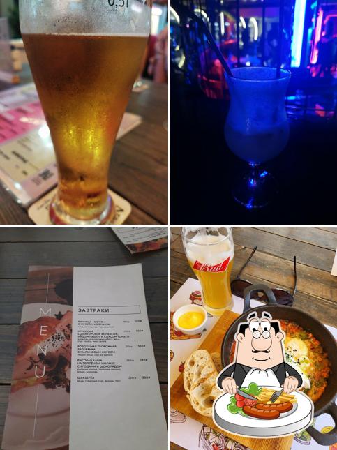 Шоколадный мусс в "Ресторане - клубе ZZZED"