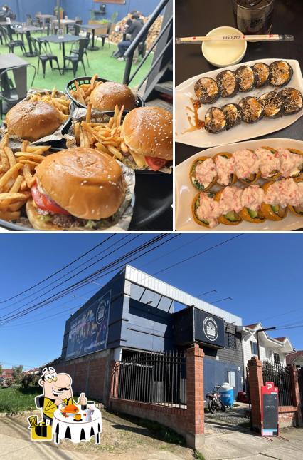 Sushi and burgers talca