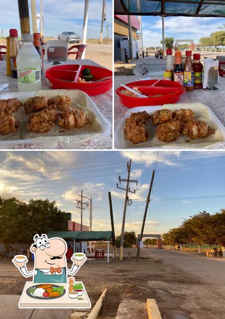 Mariscos -La entrada