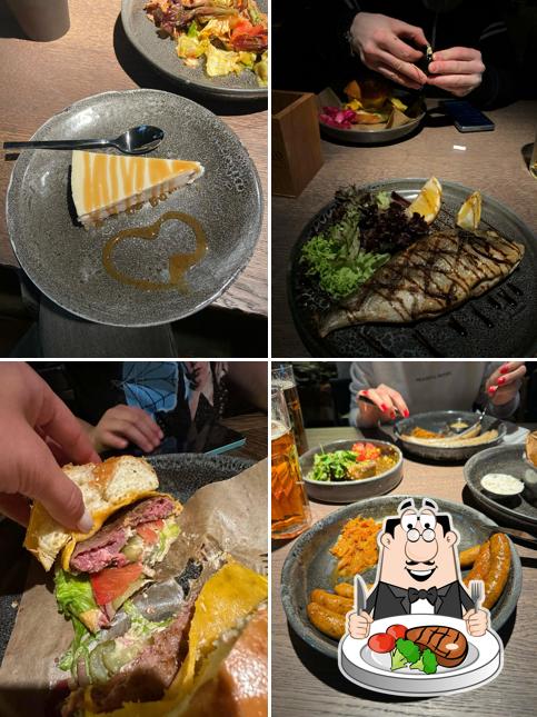 Стейк в "The Pivo"