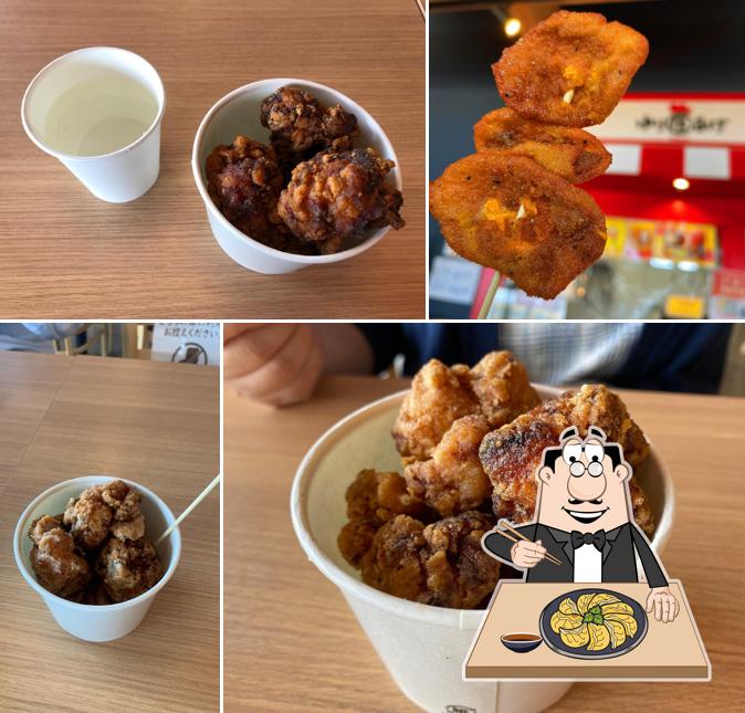 ゆり唐揚げ Tobiume