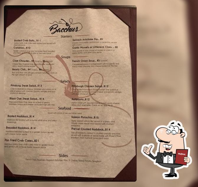 Bacchus Italian & American Eatery