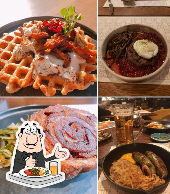 Еда в "Krombacher BeerKitchen"