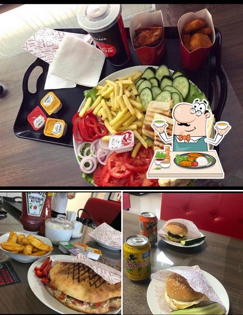 Burrito express fast food cafe