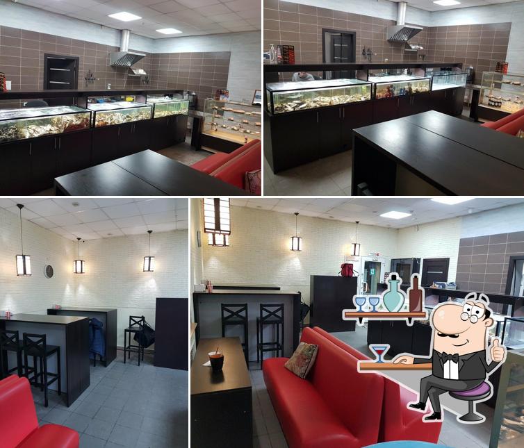 Интерьер "Дары 7 морей"