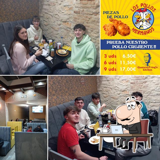 Kebab pizza pollo frito Pollos Hermanos Ronda
