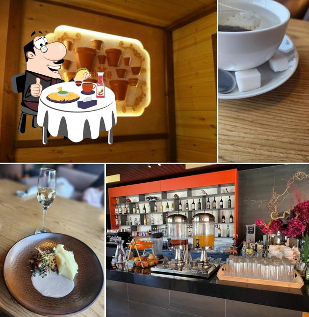 Сырная тарелка в "Кафе Дача"