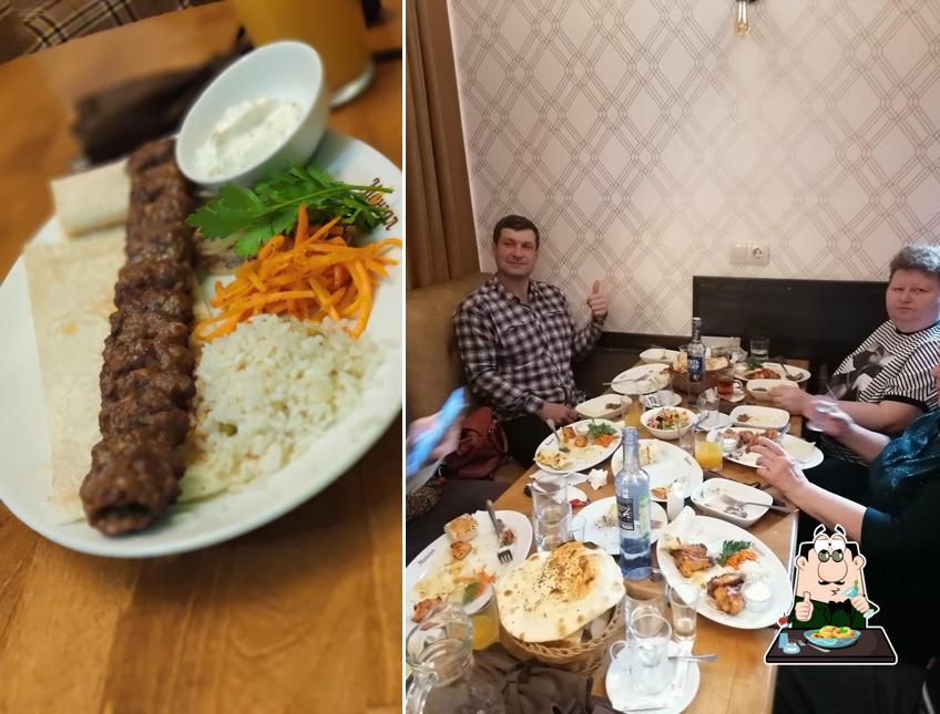 Еда в "Мангале"