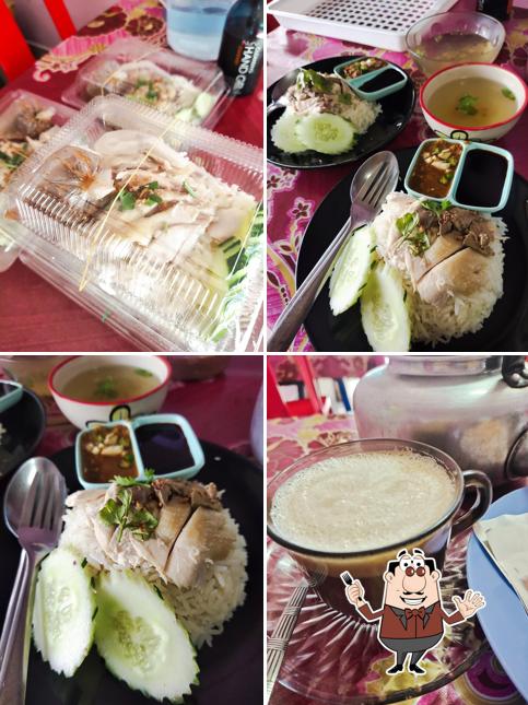 แก้วกานดา(แต้ว)ข้าวมันไก่ น้ำชา-กาแฟ--ปาท่องโก๋