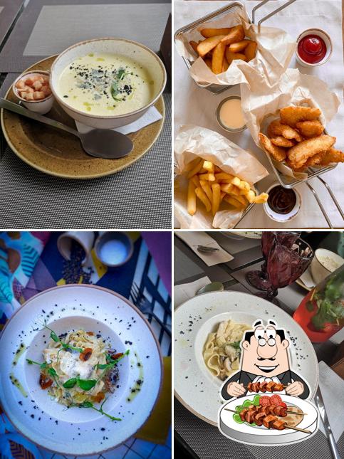 Еда в "Миндаль и Мята"