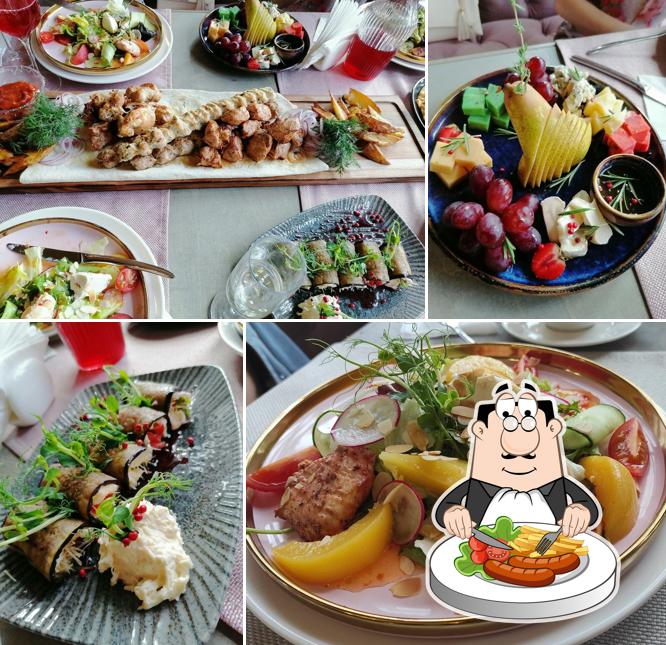 Еда в "Bergamot"