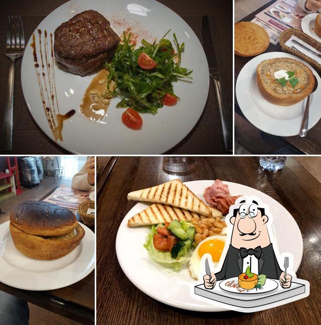 Блюда в "Prime Time Cafe"