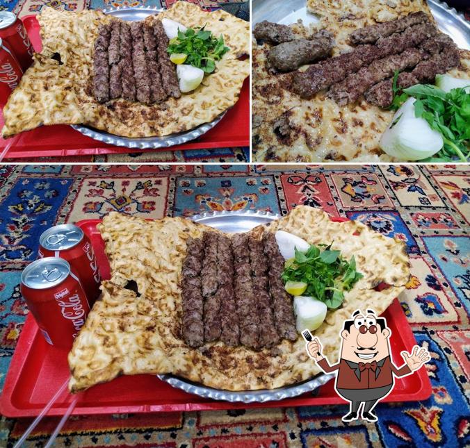 نان داغ کباب داغ حیدربابا