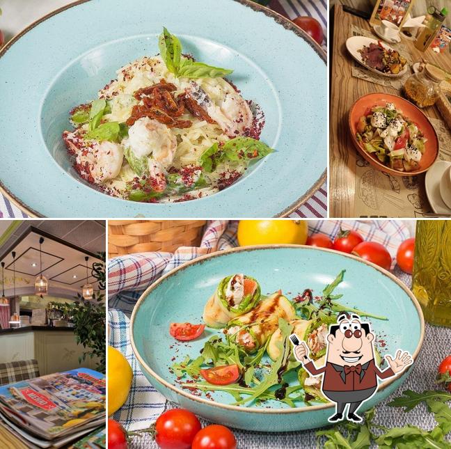 Еда в "Лучиано"