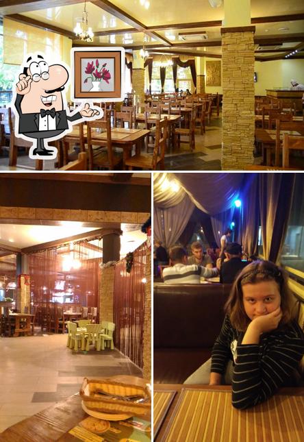 Посмотрите на внутренний интерьер "Айсберга"