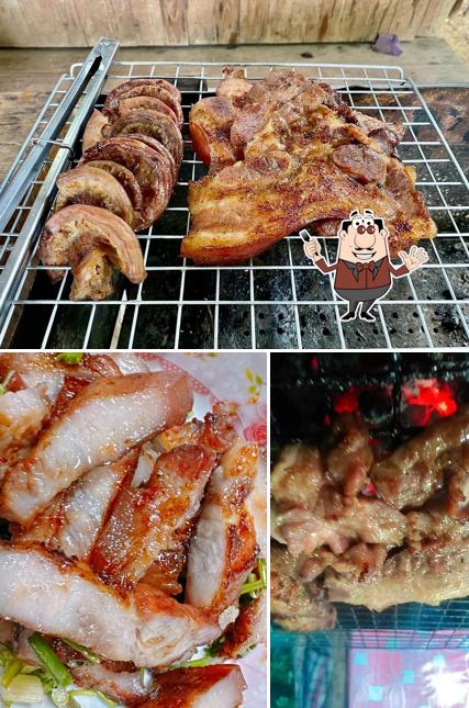 ร้านคอหมูย่างเจ๊นา
