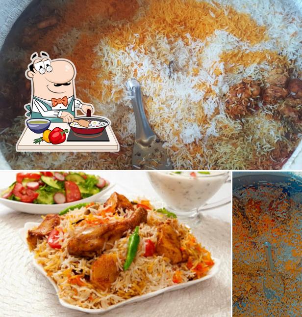 Karachi biryani