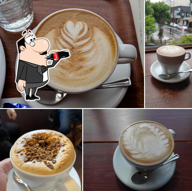 Coffee and sandwich Okamoto