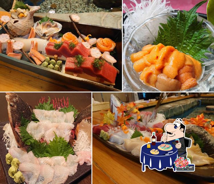 syunkasyūtō live fish dishes Hokkai