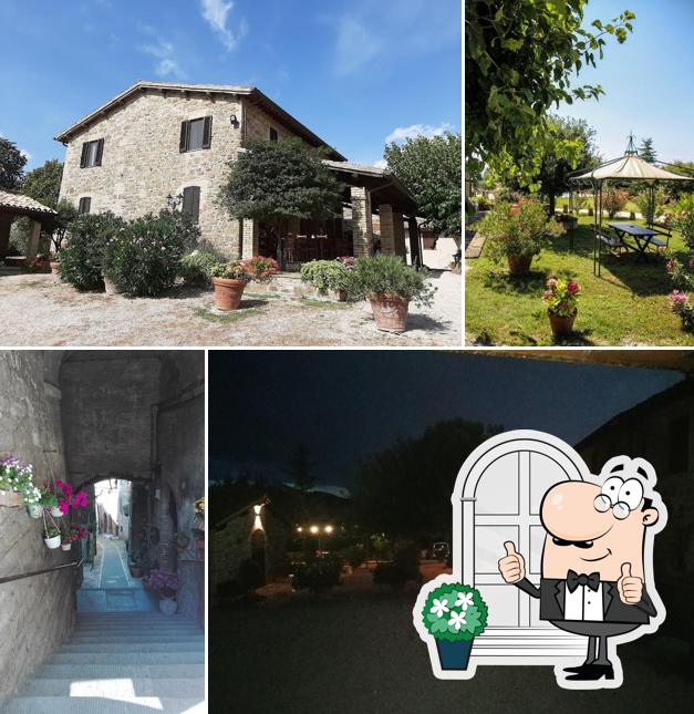 Внешнее оформление - важная особенность "Agriturismo Il Cicaleto Cannara"