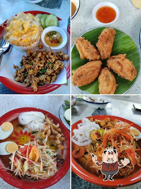 ร้านขนมจีนคลองจิก วัดวิเวกวายุพัด