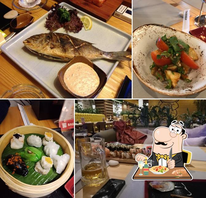 Блюда в "Тануках"