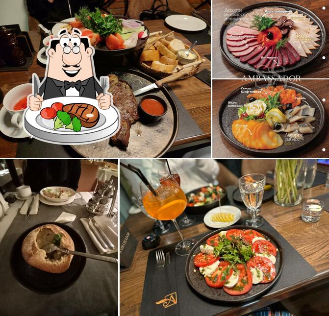 Стейк в "Амбассадор"