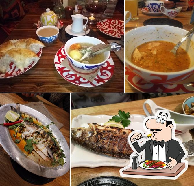 Еда в "Чайхоне №1 на Петровке"