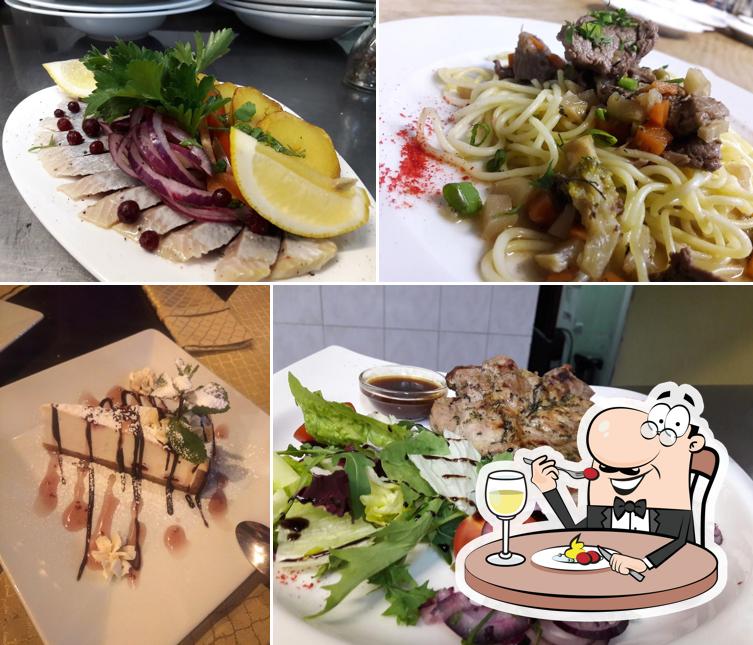 Еда в "Пицца Рома"