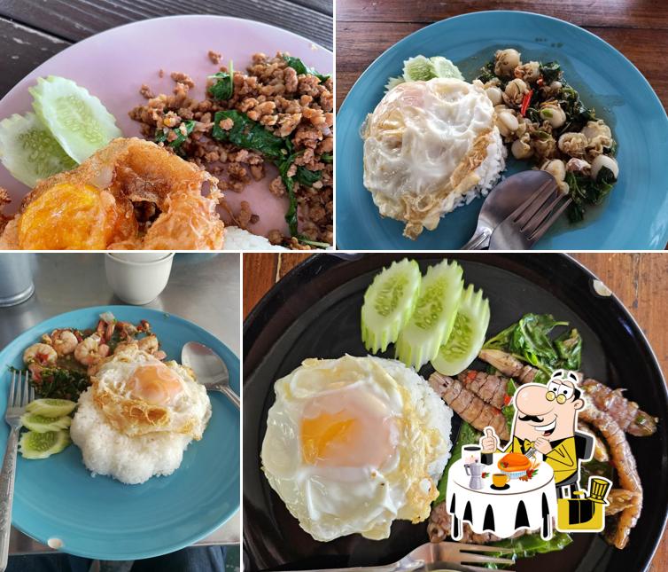 ร้านกระเพราคุณฉุย บางปะกง