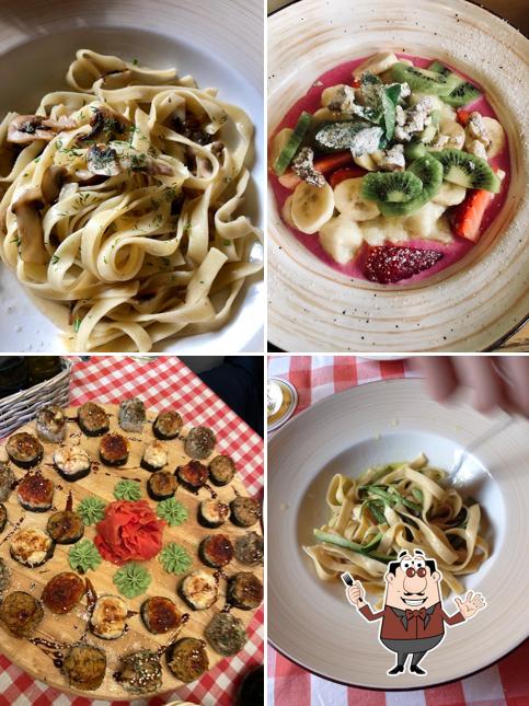 Еда в "Рояле Пицца"