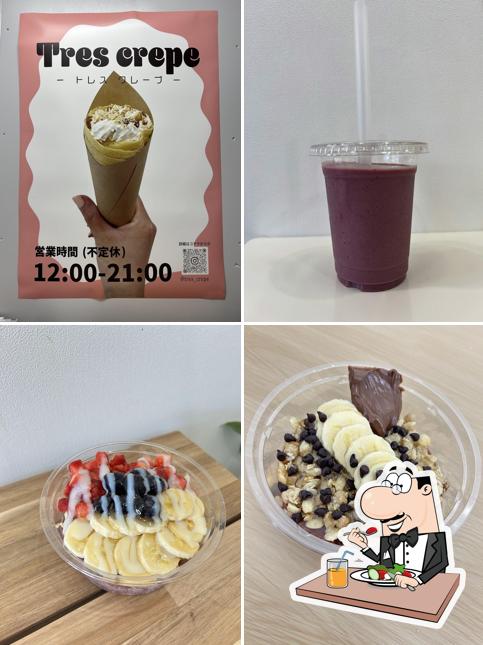 Tres crepe