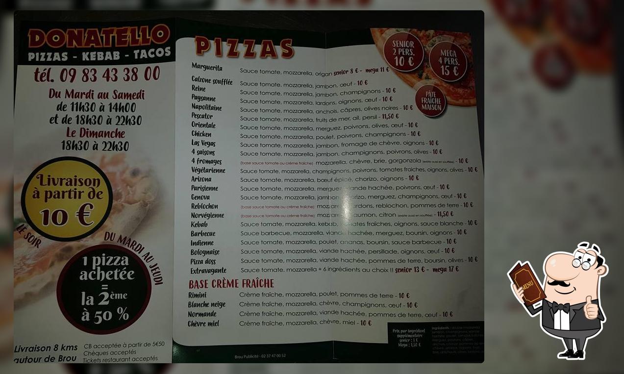 Donatello Pizza/kebab Brou