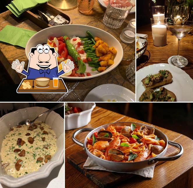 Блюда в "Salone pasta&bar"