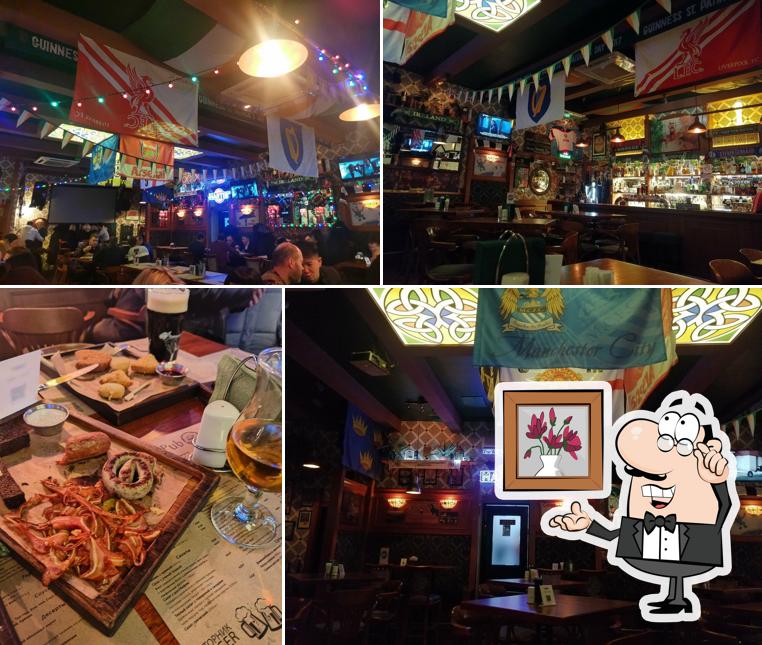 Посмотрите на внутренний интерьер "Патрика Паба"