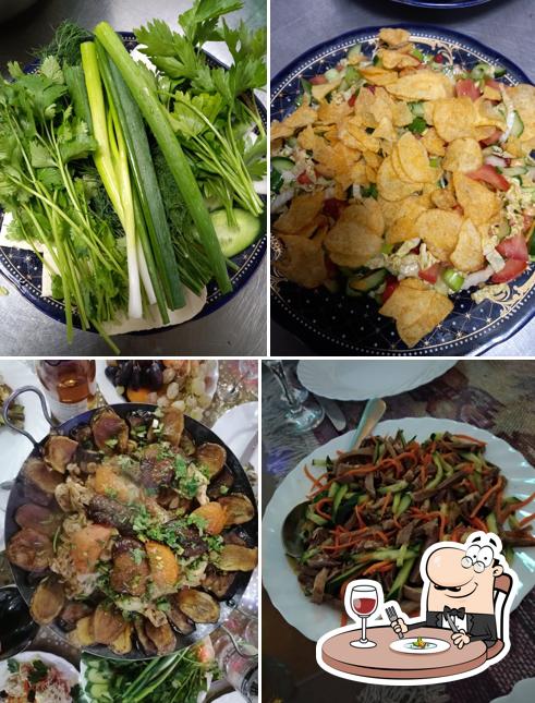 Еда в "Кафе Каспий"