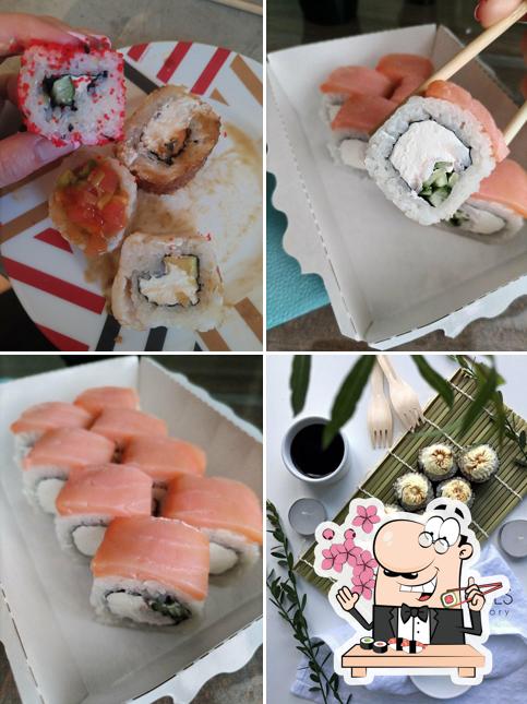 Отведайте различные сеты суши