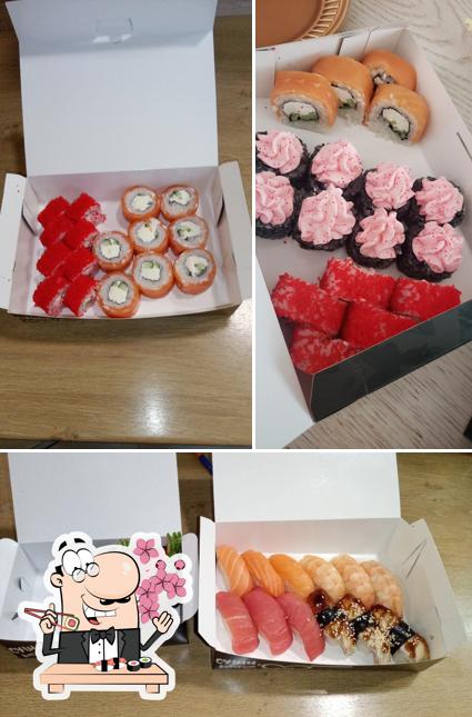 Попробуйте различные виды суши