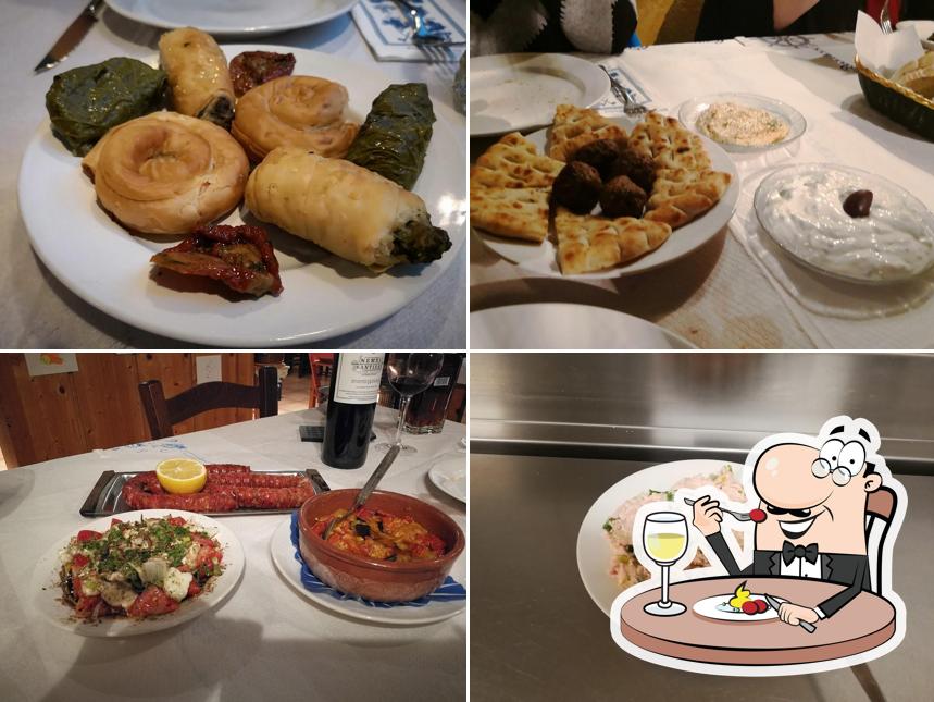 Griechische Taverne Ouzeri Mythos