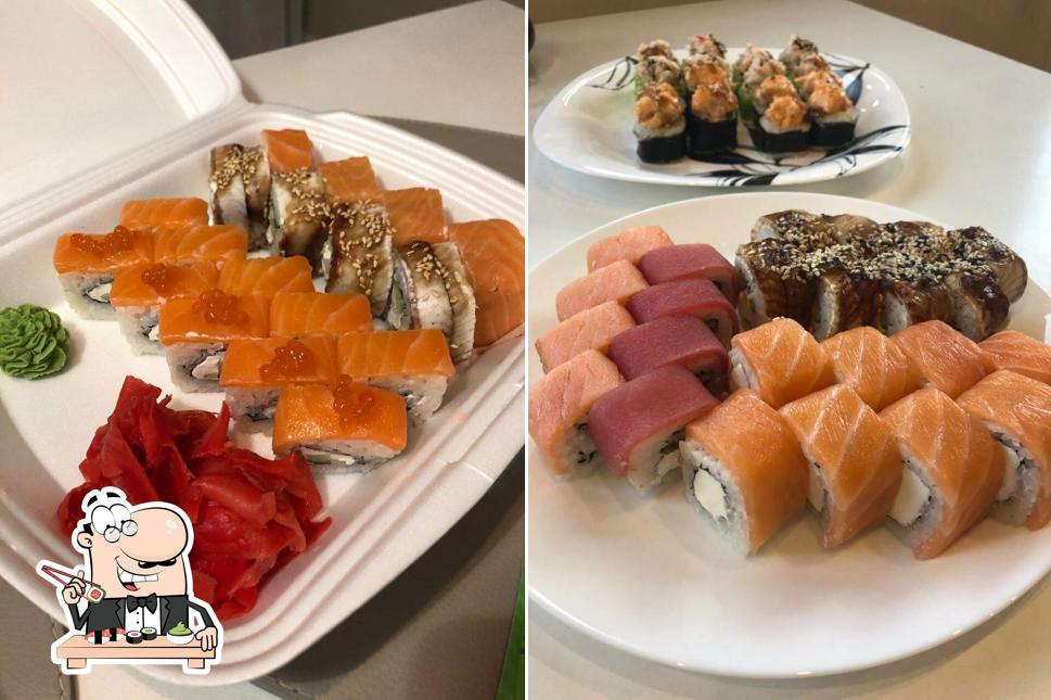 Попробуйте разные сеты суши