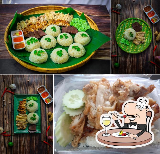 ข้าวมันไก่ด้งยักษ์ ตาขัน