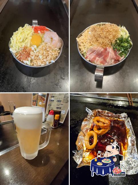 【牡蠣×もんじゃ×お好み焼き】粉は友を呼ぶ