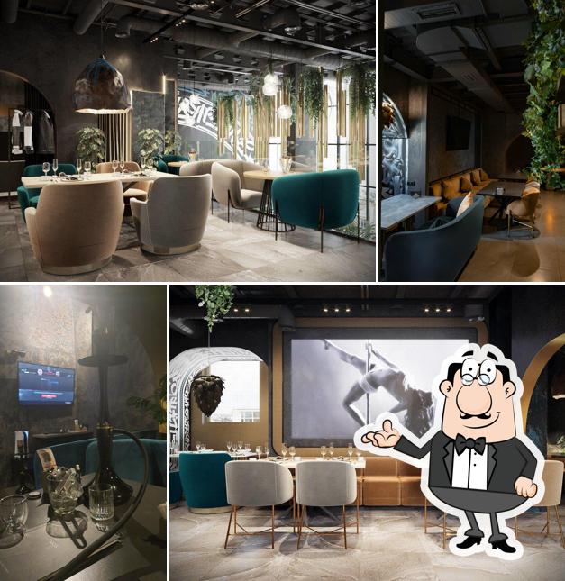 Интерьер "MOS lounge & bar"