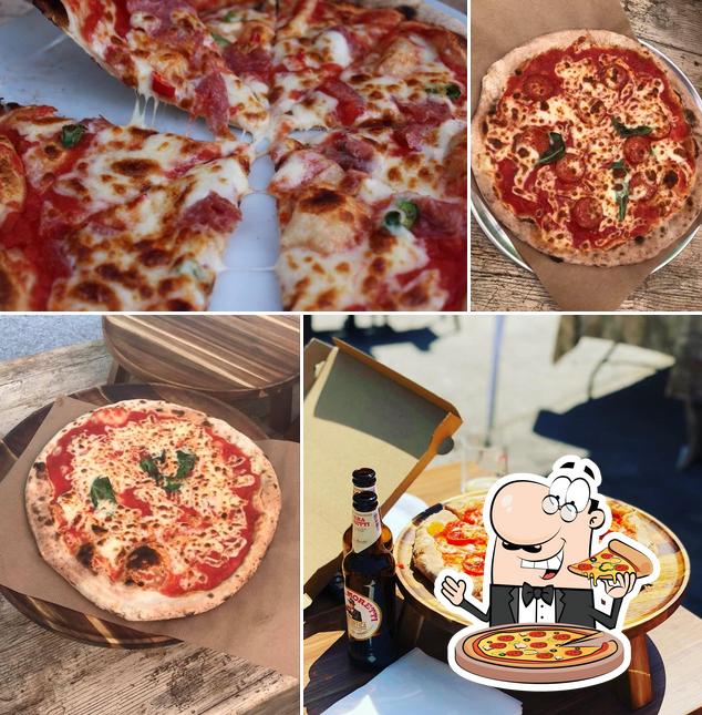 Nonna’s wood fired rustic pizza oven