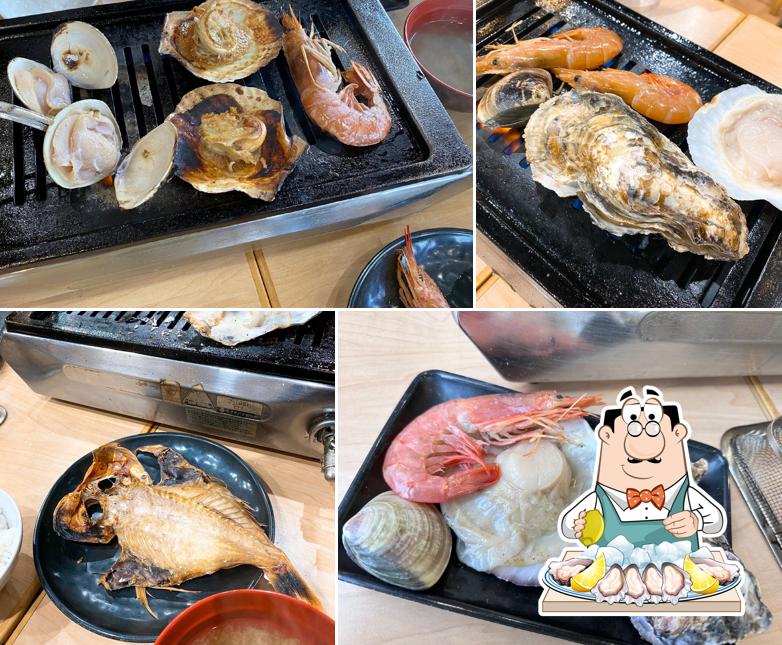 IZU HAMAYAKI HONPO【Offering fresh shellfish, shrimp, and fish】
