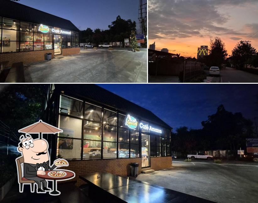 คาเฟ่อเมซอน สาขา บางยอ