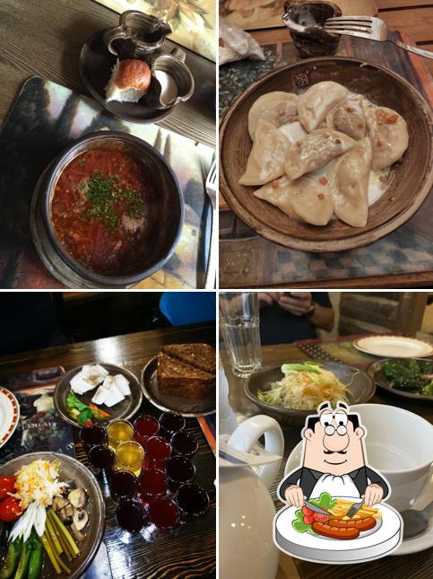 Блюда в "Кабачке"