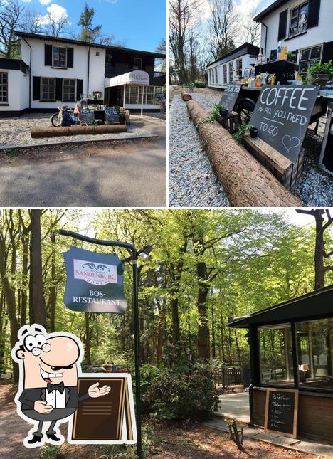 Het wapen van Sandenburg 't Pannenkoekenhuysje